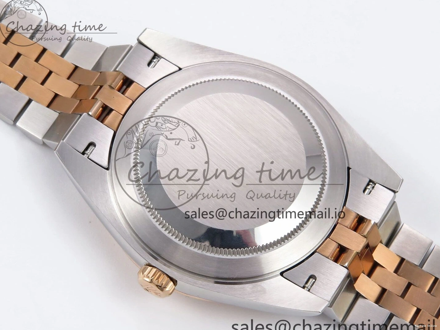 0208 DateJust 41 126331 EWEF Best Edition RG Diamonds Dial on SS RG Jubilee Bracelet A UrbanChic 999